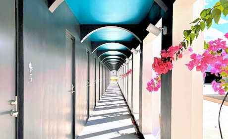 写真：コリドール（回廊）