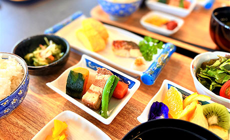 写真：朝食
