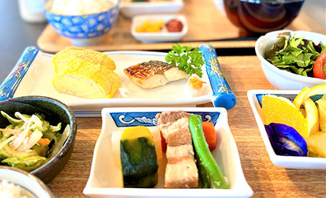写真：朝食