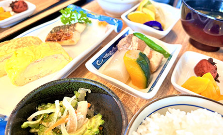 写真：朝食